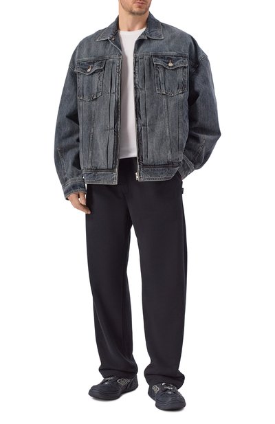 Кожаные кеды hamptons BALENCIAGA, арт. 841765/WCURB, фото 2