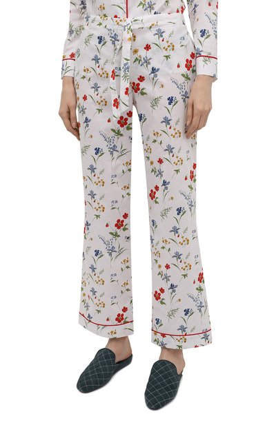 Хлопковая пижама YOLKE, арт. AW21-02C-ME-FL, фото 4