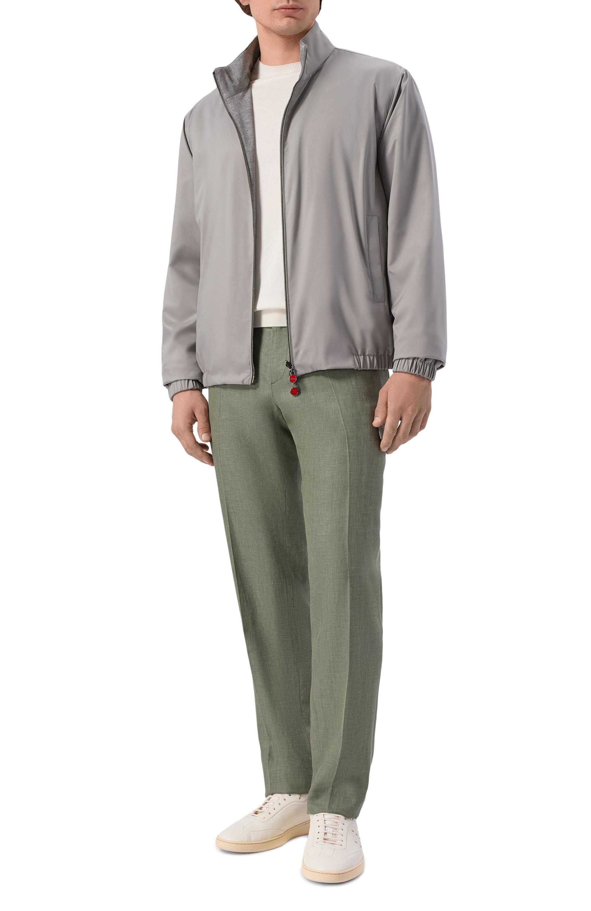 Брюки-карго изо льна и шерсти STEFANO RICCI, арт. M1T6100142/B127HA, фото 2