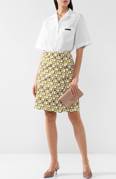 Сумка из кожи на цепочке PRADA, арт. 1BP012-NZV-F0236-1, фото 2