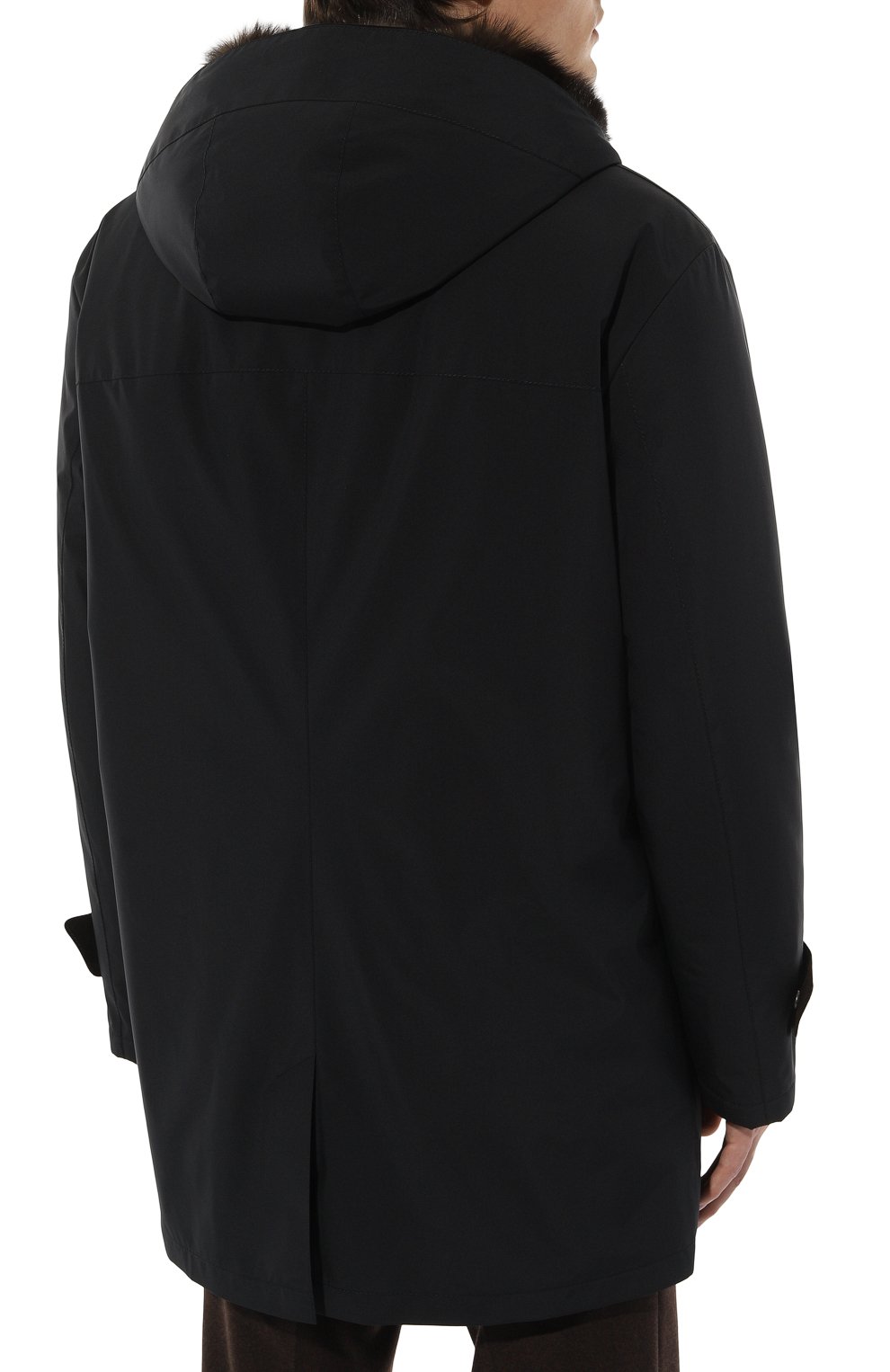 Парка с подкладкой из соболя BLACK SABLE, арт. BS-24010EB, фото 4