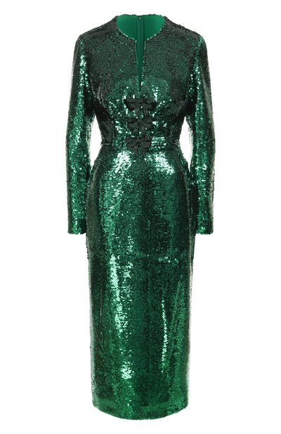 Женское платье с отделкой пайетками ELIE SAAB, арт. D0796NP25/PA008