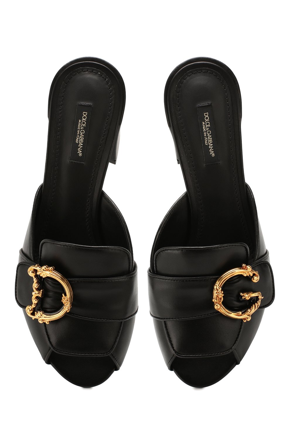 Кожаные мюли keira DOLCE & GABBANA, арт. CR0901/AX191, фото 5