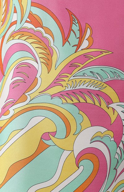 Шелковая туника EMILIO PUCCI кораллового цвета по цене 89950 руб., арт. 9HWL97/9H821, фото 5 Шелковая туника EMILIO PUCCI, арт. 9HWL97/9H821, фото 5