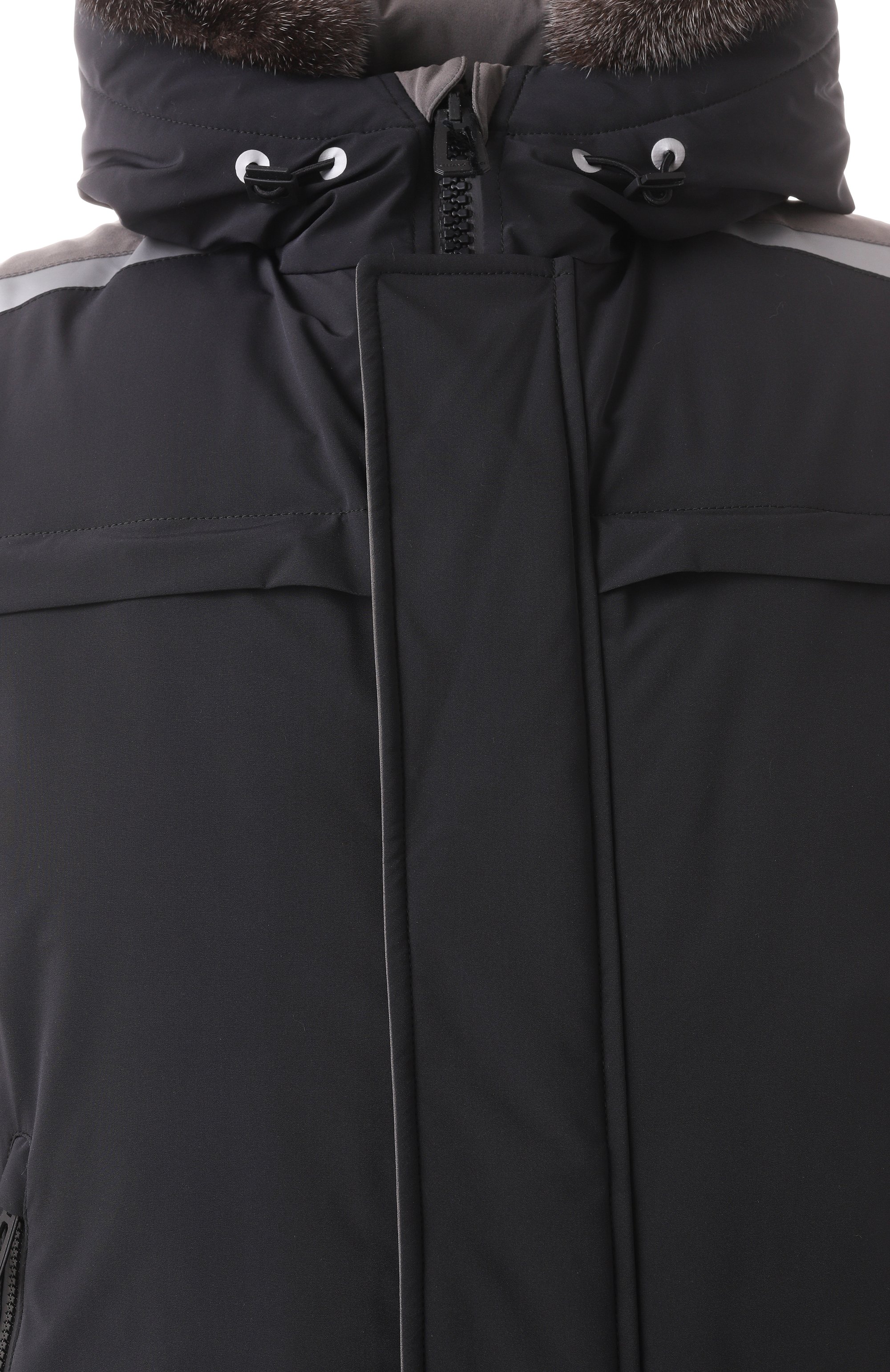 Жилет с воротником из норки STEFANO RICCI, арт. MHJ6S00090/HN0007, фото 6