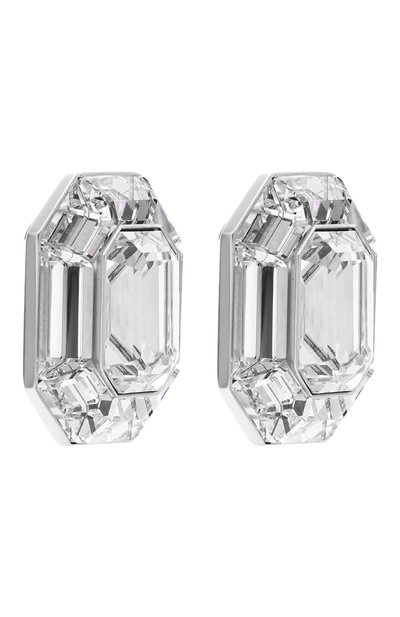 Клипсы lucent SWAROVSKI серебряного цвета по цене 29950 руб., арт. 5698525, фото 3 Клипсы lucent SWAROVSKI, арт. 5698525, фото 3