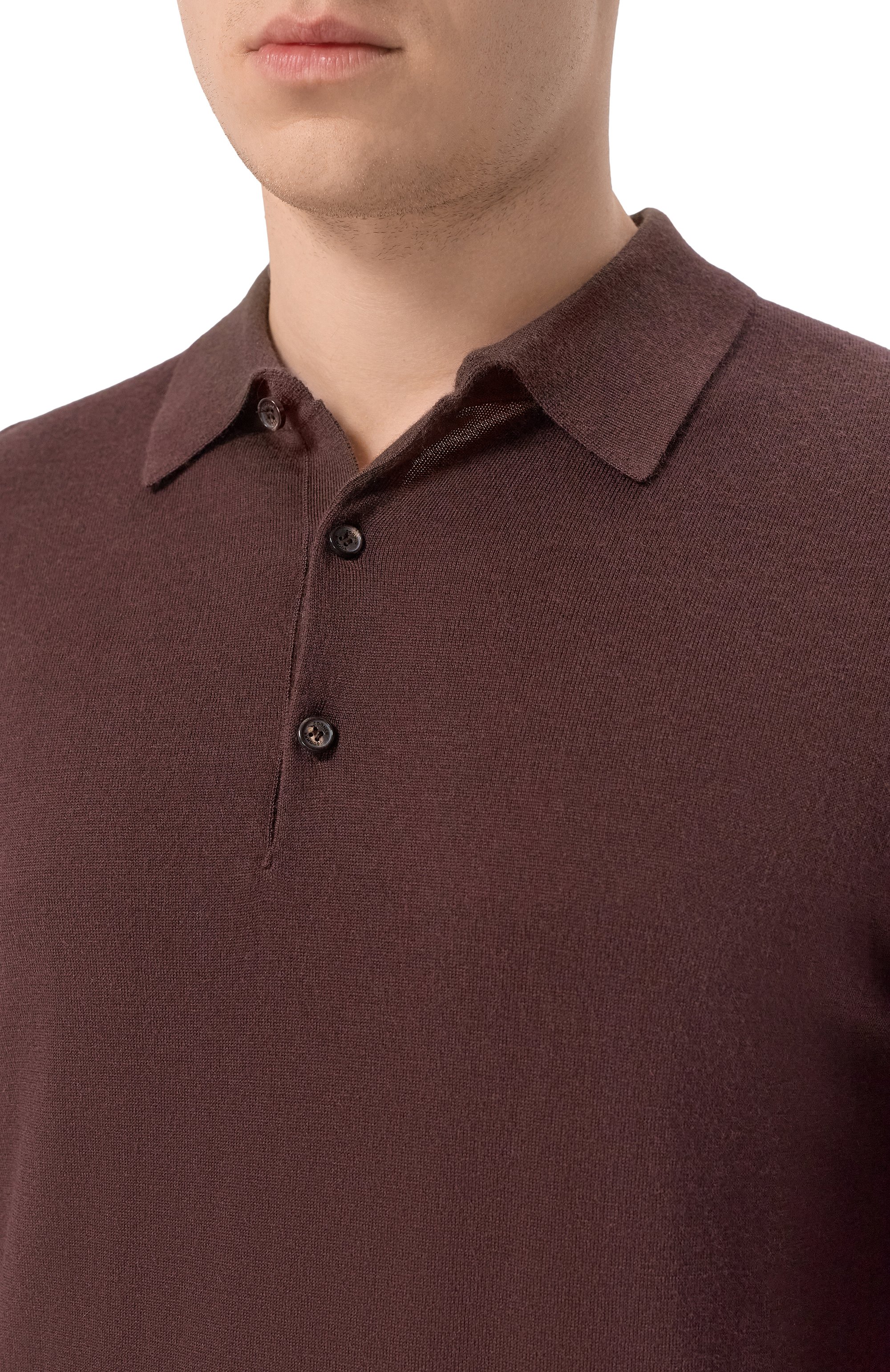 Поло из шерсти и кашемира BOGNER, арт. 88411325, фото 5