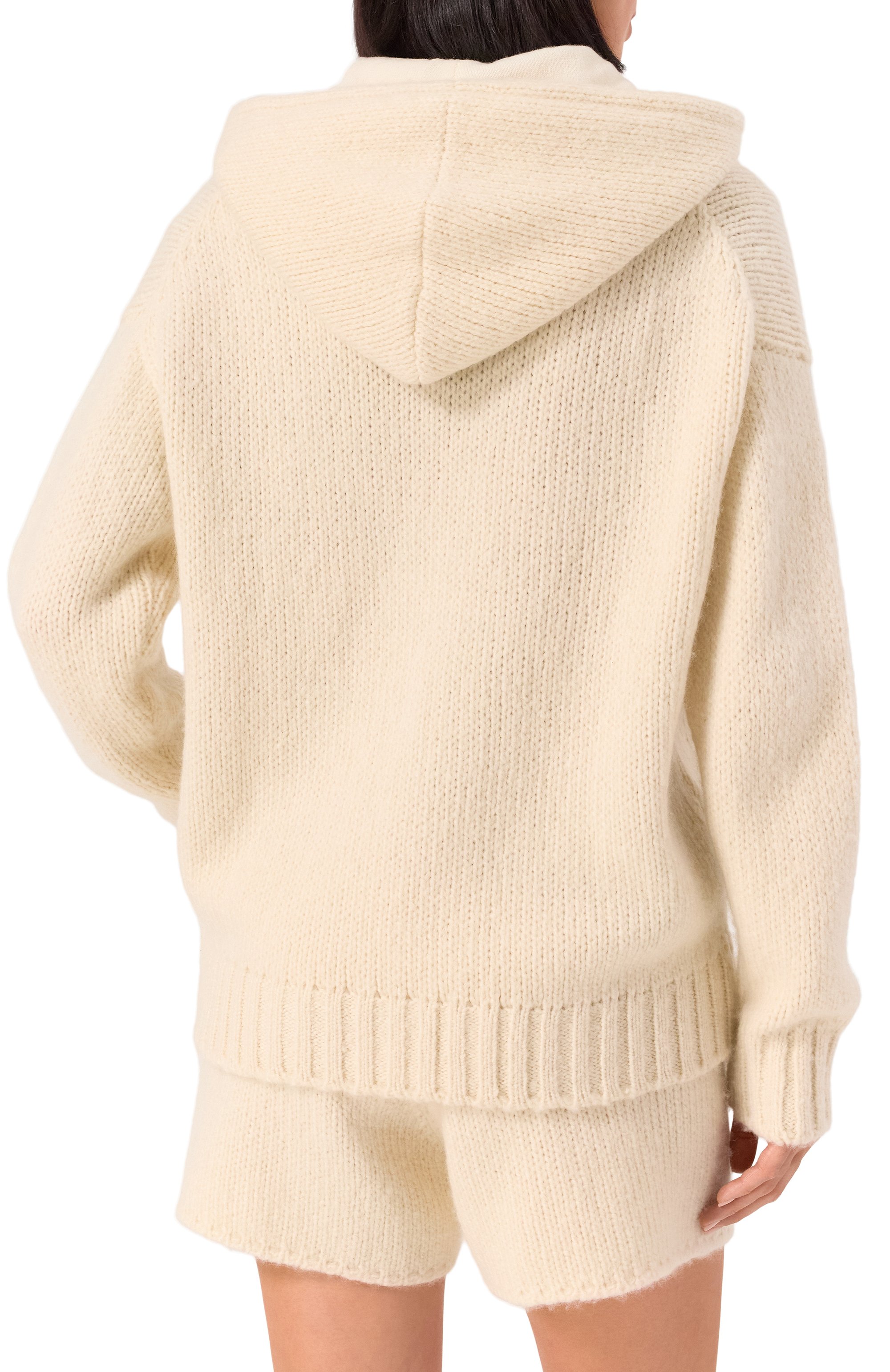 Кашемировый кардиган MVST кремового цвета по цене 259000 руб., арт. MUW84, фото 4 Кашемировый кардиган MVST, арт. MUW84, фото 4