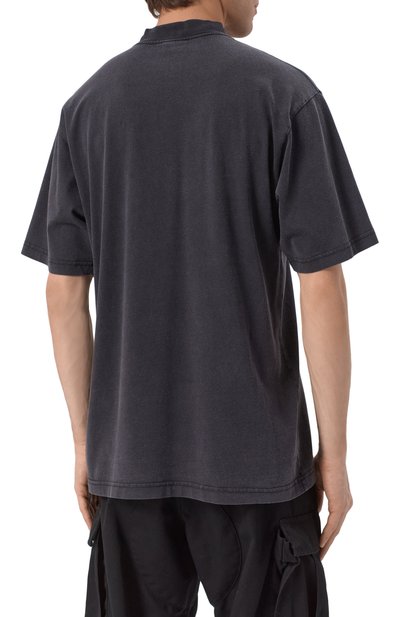 Хлопковая футболка BALENCIAGA, арт. 764235/TRVU9, фото 4