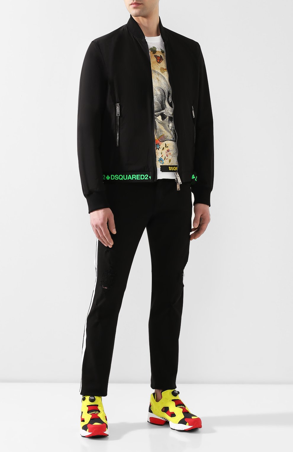 Комбинированные кроссовки instapump fury og REEBOK, арт. V47514, фото 2