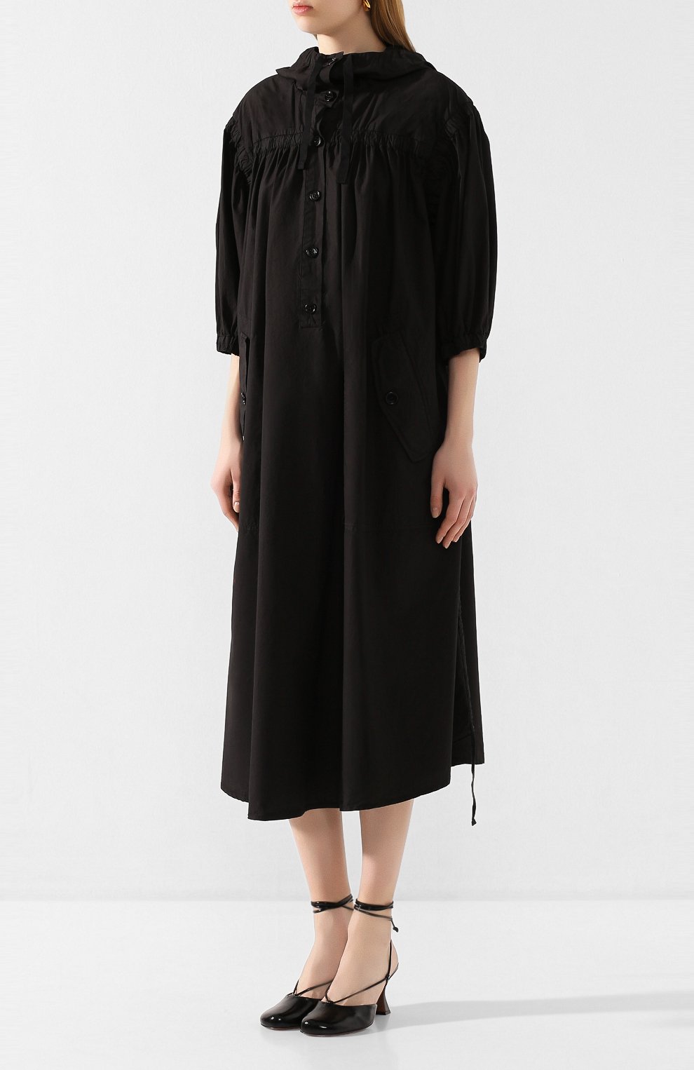 Хлопковое платье DRIES VAN NOTEN, арт. 201-11082-9030, фото 3
