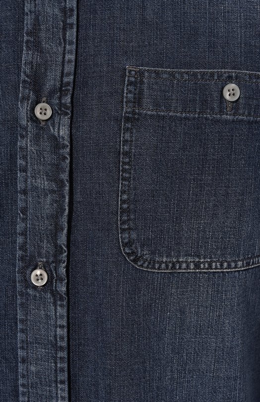 Джинсовая рубашка Paul&Shark 14313187 Синий  14313187 Фото 5