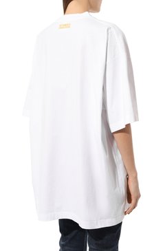 Хлопковая футболка VETEMENTS, арт. UE64TR380W, фото 4