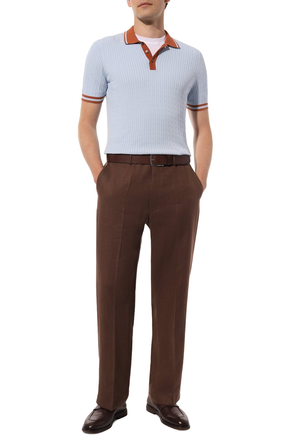 Хлопковое поло GRAN SASSO, арт. 57113/20625, фото 2