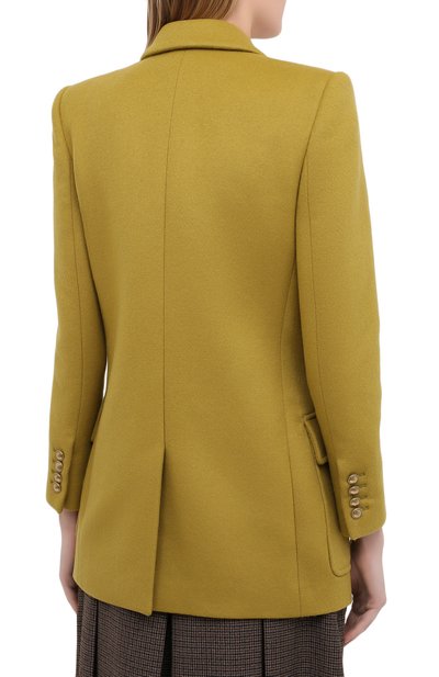 Шерстяной жакет SAINT LAURENT, арт. 640060/Y8B01, фото 4