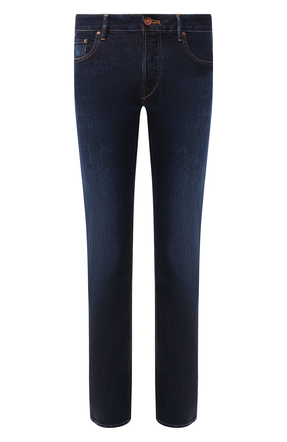 Джинсы прямого кроя HAND PICKED синего цвета по цене 32700 руб., арт. RAVELL0 C 01553-W2, фото 1 Джинсы прямого кроя HAND PICKED, арт. RAVELL0 C 01553-W2, фото 1