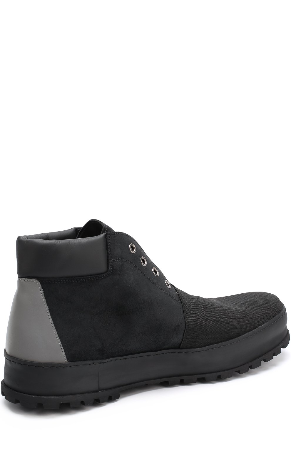 Кожаные ботинки без шнуровки с текстильной отделкой PREMIATA, арт. 31163C/ANDER/31163, фото 4