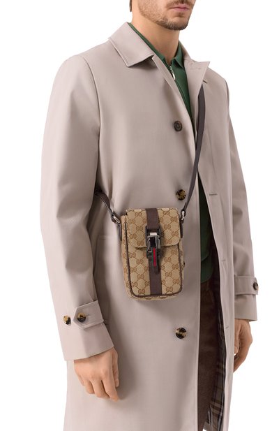 Сумка gg mini GUCCI коричневого цвета по цене 192000 руб., арт. 802099/FADUS, фото 2 Сумка gg mini GUCCI, арт. 802099/FADUS, фото 2