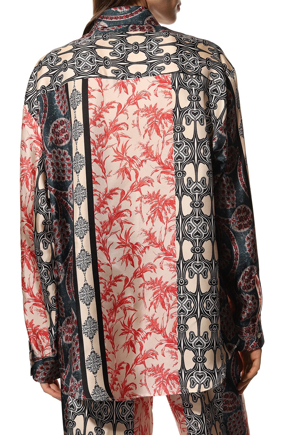 Шелковая рубашка ERIKA CAVALLINI, арт. S3/P/P3ST24, фото 4