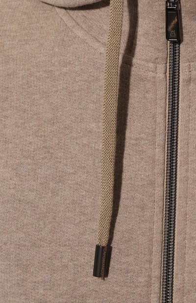 Толстовка из хлопка и кашемира CAPOBIANCO, арт. 17M404.FW00., фото 5