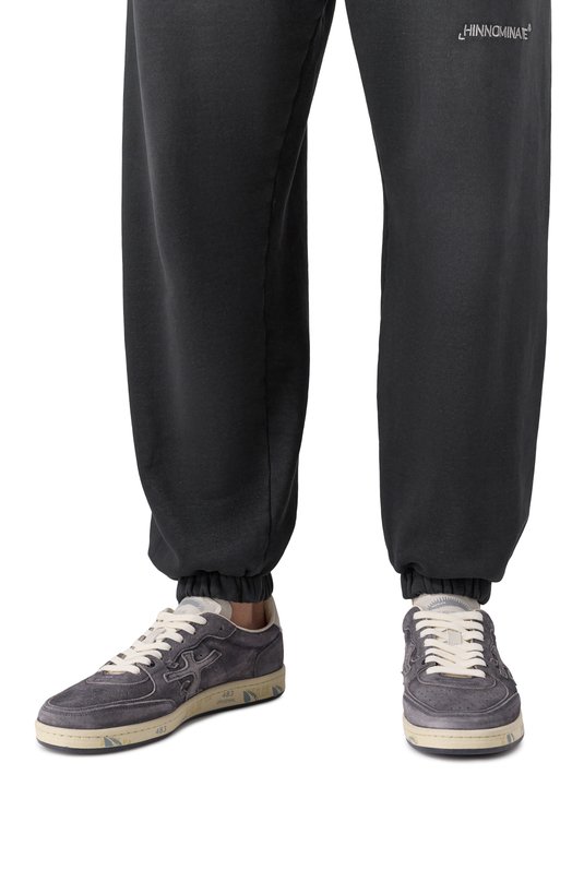 Замшевые кеды Bskt Clay Premiata BSKT CLAY/VAR 6962 Серый  BSKT CLAY/VAR 6962 Фото 3