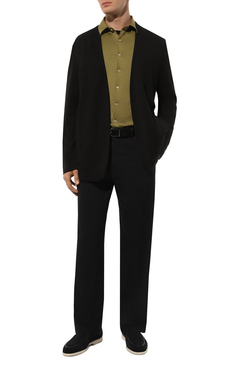 Рубашка из шелка и хлопка GRAN SASSO, арт. 60114/78400, фото 2