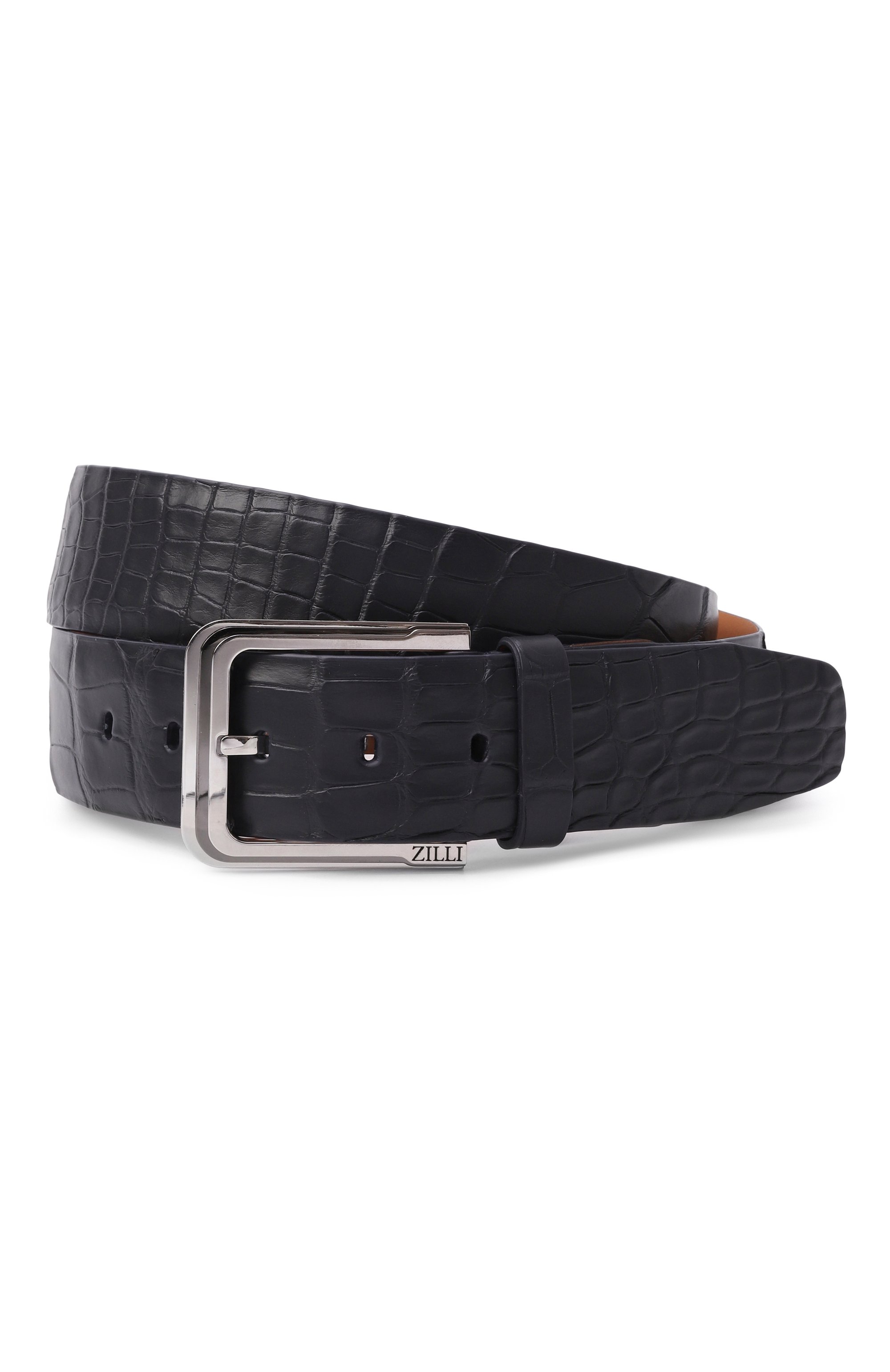 Ремень из кожи аллигатора ZILLI, арт. B12040M1010VPALRU, фото 1