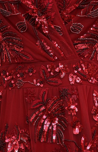 Платье ZUHAIR MURAD красного цвета по цене 919500 руб., арт. DRS21002/EMJA001, фото 5 Платье ZUHAIR MURAD, арт. DRS21002/EMJA001, фото 5