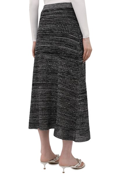 Юбка из шелка и хлопка PROENZA SCHOULER WHITE LABEL, арт. WL2137643-KS057, фото 4