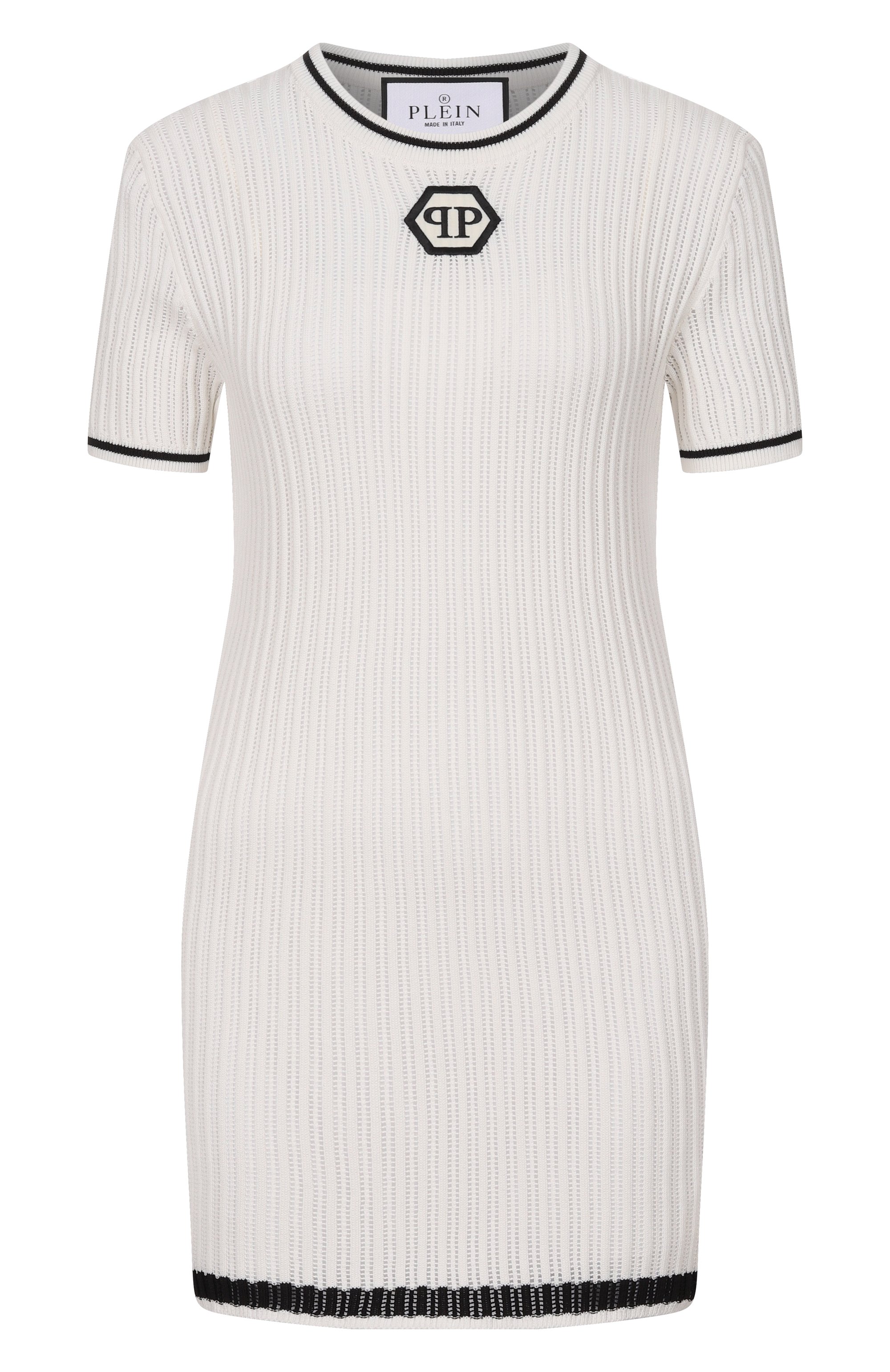 Хлопковое платье PHILIPP PLEIN, арт. SAFC WKG0441 PKN002N, фото 1
