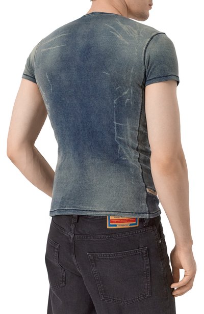 Хлопковая футболка DIESEL, арт. A17994/0HJBE, фото 4