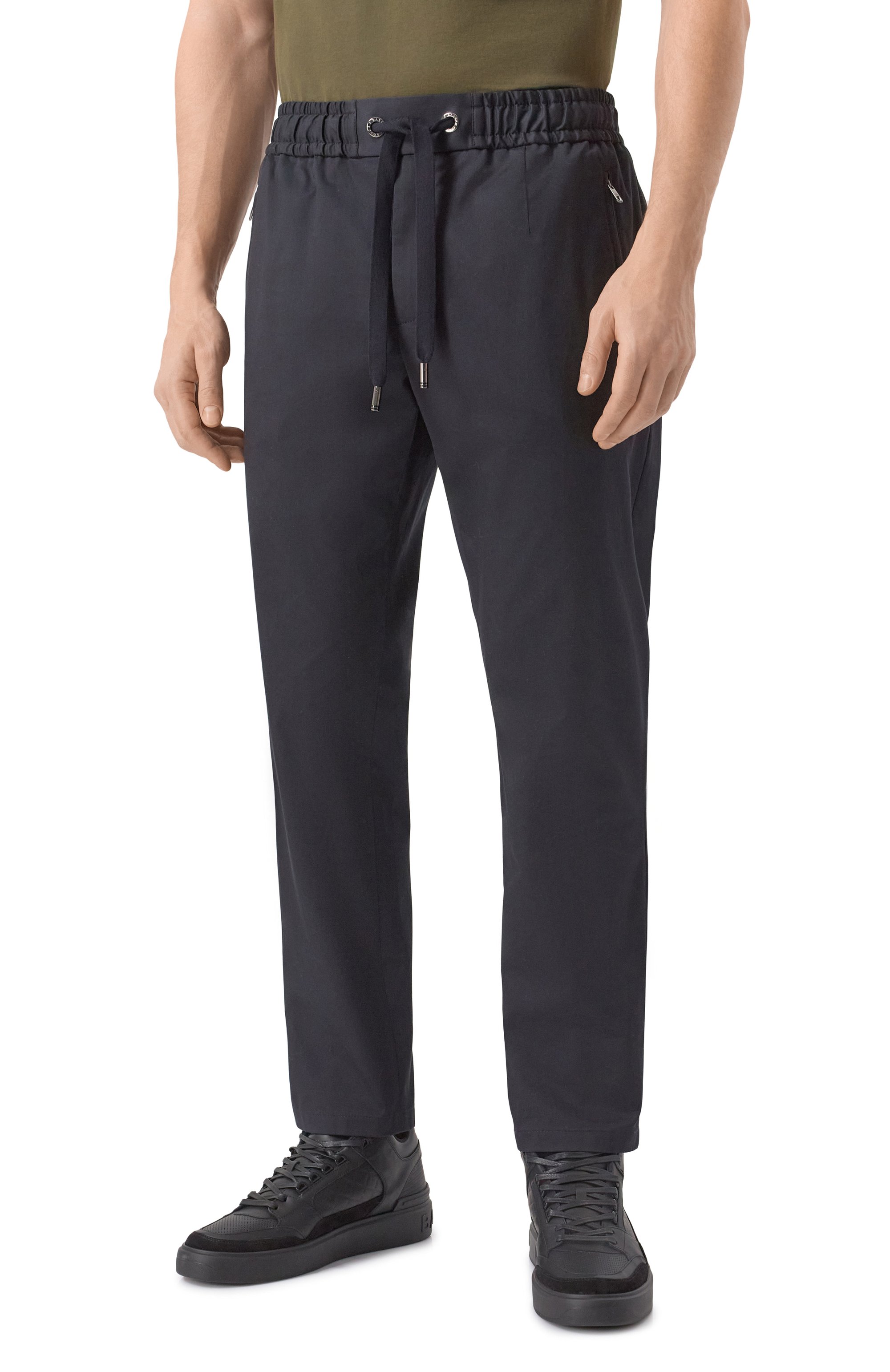 Хлопковые брюки DOLCE & GABBANA, арт. GVZAET/FUFJR, фото 3