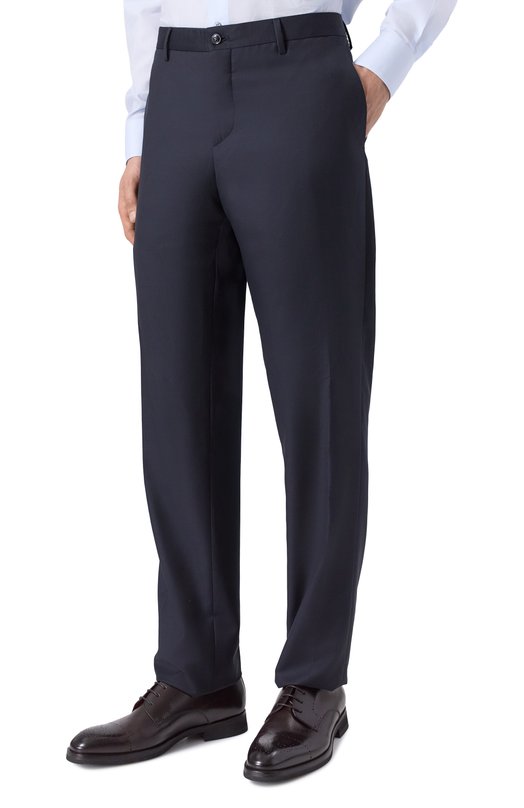 Костюм из шерсти и кашемира Giorgio Armani 8WGAV007/T003K Синий  8WGAV007/T003K Фото 5