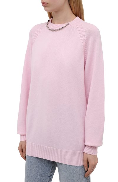Кашемировый пуловер GIVENCHY розового цвета по цене 120500 руб., арт. BW90CM4Z9K, фото 3 Кашемировый пуловер GIVENCHY, арт. BW90CM4Z9K, фото 3
