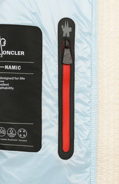 Женская пуховая куртка MONCLER GRENOBLE кремового цвета, арт. 1A000075/7595B | Фото 7 (Материал подклада: Синтетический материал; Материал внешний: Синтетический материал; Длина (верхняя одежда): Короткие; Рукава: Длинные; Стили: Спорт-шик; Кросс-КТ: Куртка, Утепленные; Автоматизация ТО: Проставлено; Автоматизация состава: Проставлено)