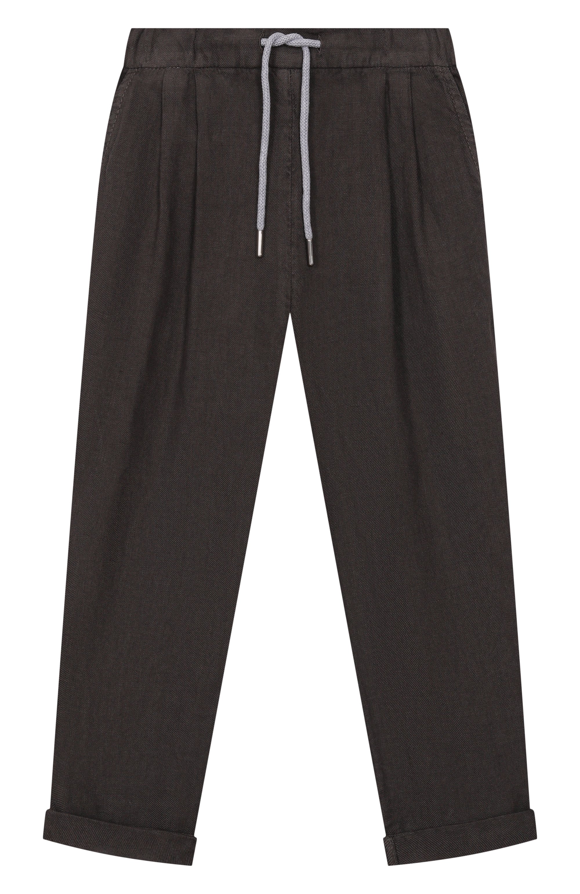 Льняные брюки BRUNELLO CUCINELLI, арт. B243DP113A, фото 1