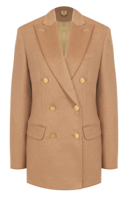 Шерстяной жакет Max Mara PESCHE Бежевый PESCHE
