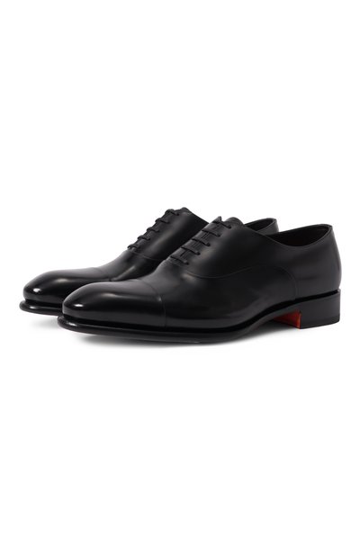 Мужские кожаные оксфорды carter SANTONI, арт. MCCG12621MC1HVVDN01