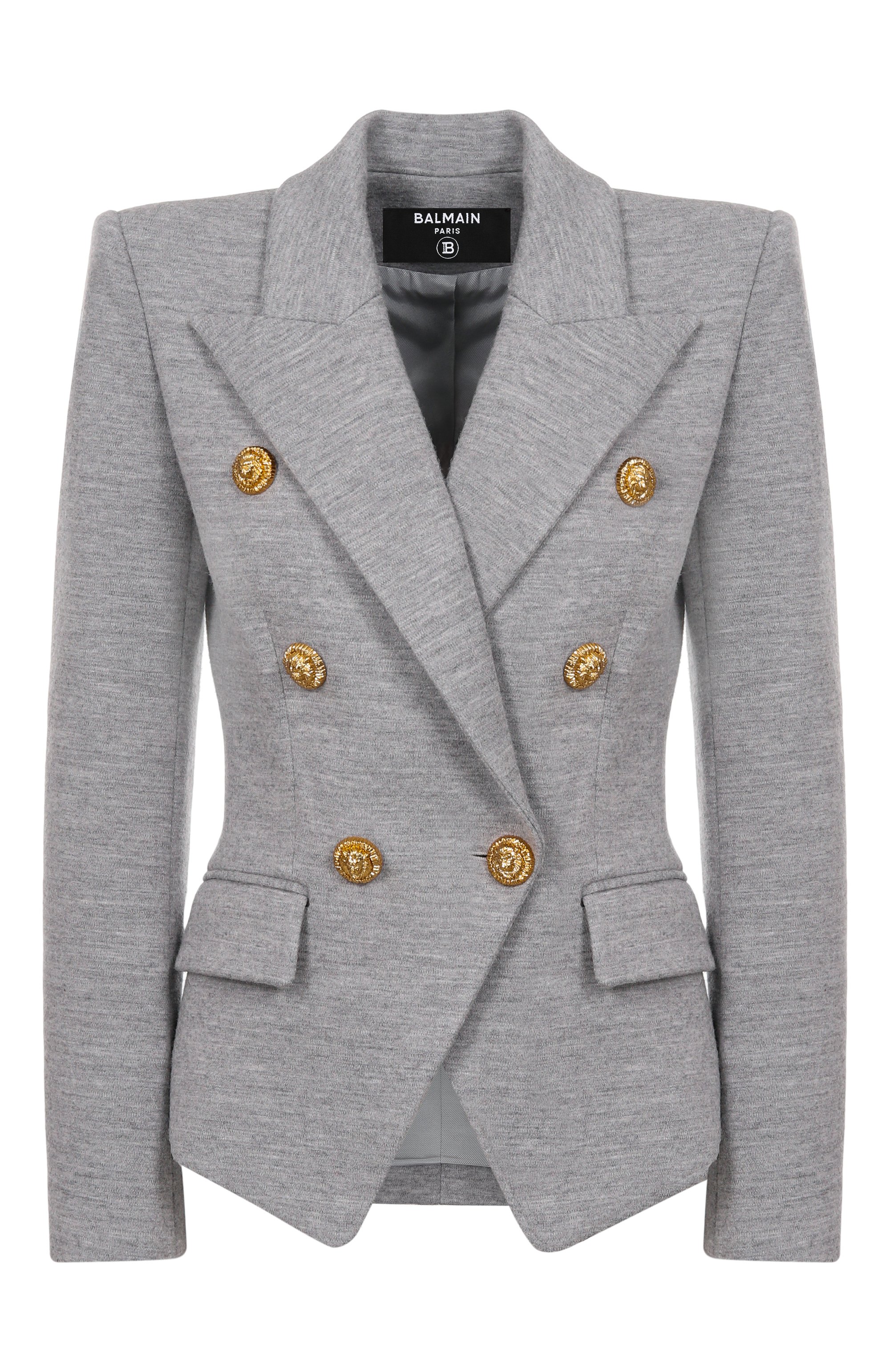 Жакет из шерсти и хлопка BALMAIN, арт. FF0SI505/JL17, фото 1