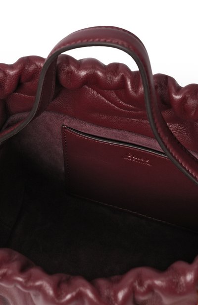 Сумка chloé icons mini CHLOÉ бордового цвета по цене 136000 руб., арт. CH26SP126R12, фото 5 Сумка chloé icons mini CHLOÉ, арт. CH26SP126R12, фото 5