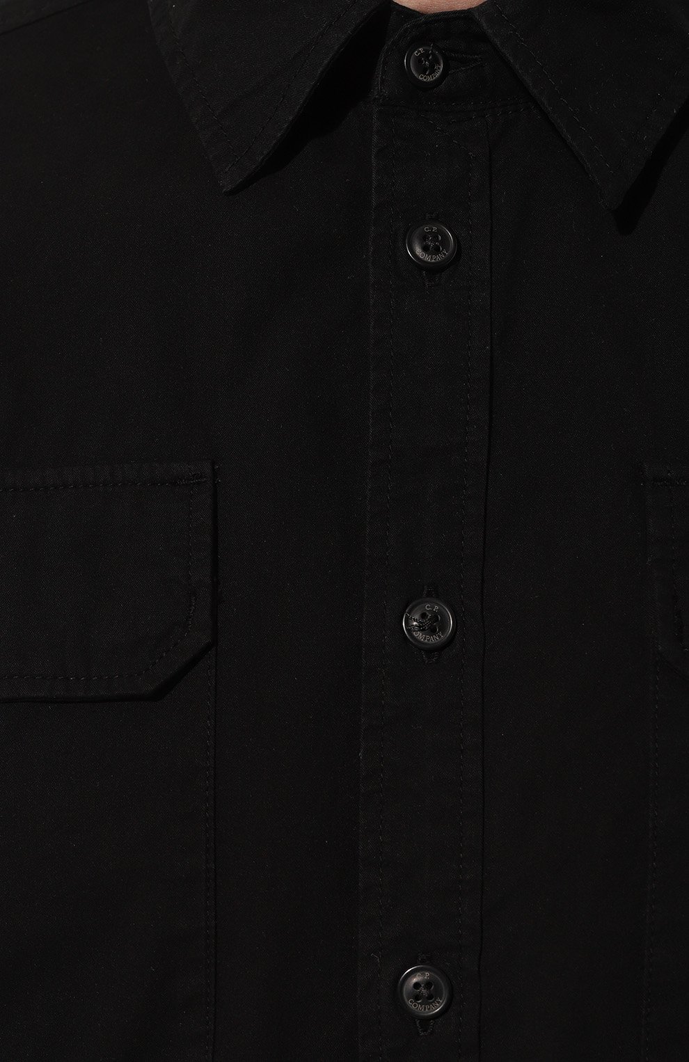 Хлопковая рубашка C.P. COMPANY, арт. 16CMSH157A002824G, фото 5