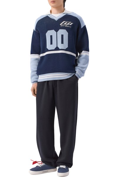 Текстильные кеды vulc OFF-WHITE, арт. 0MIA293S26FAB001, фото 2