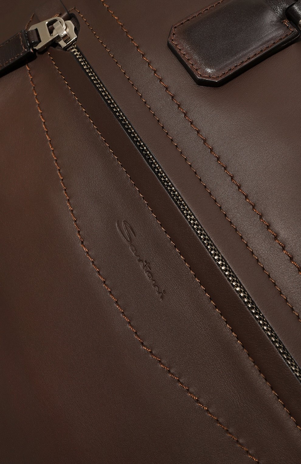 Кожаная сумка для ноутбука SANTONI, арт. UIBBA2362LI-ASP9T50, фото 3