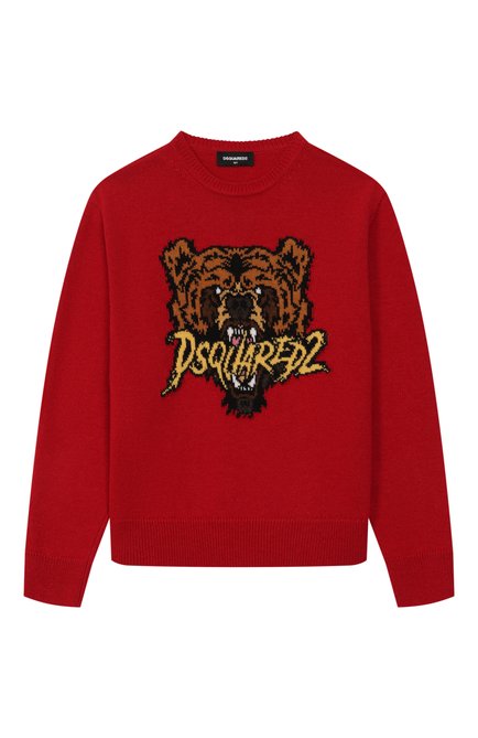 Пуловер из хлопка и шерсти DSQUARED2, арт. DQ3069/D0AFE