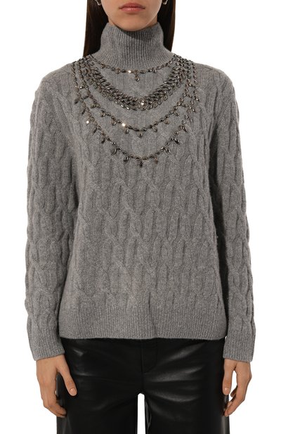 Кашемировый свитер YANINA, арт. T-2756A, фото 3