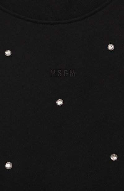 Хлопковый свитшот MSGM KIDS, арт. F5MSJGSW164, фото 3