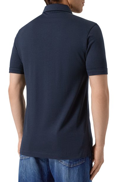 Поло из лиоцелла и хлопка BOSS, арт. 50544091, фото 4