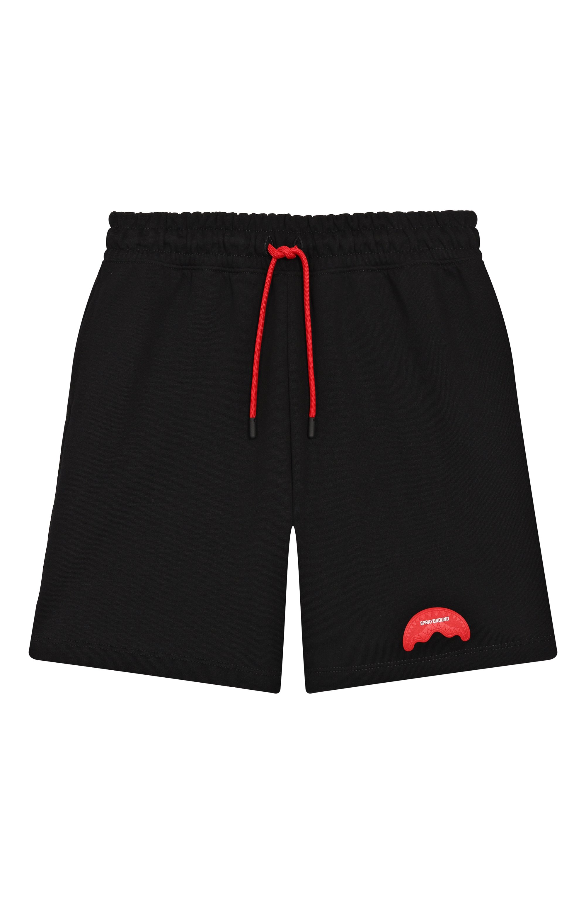 Хлопковые шорты SPRAYGROUND черного цвета по цене 12450 руб., арт. SPY1286EBLK, фото 1 Хлопковые шорты SPRAYGROUND, арт. SPY1286EBLK, фото 1