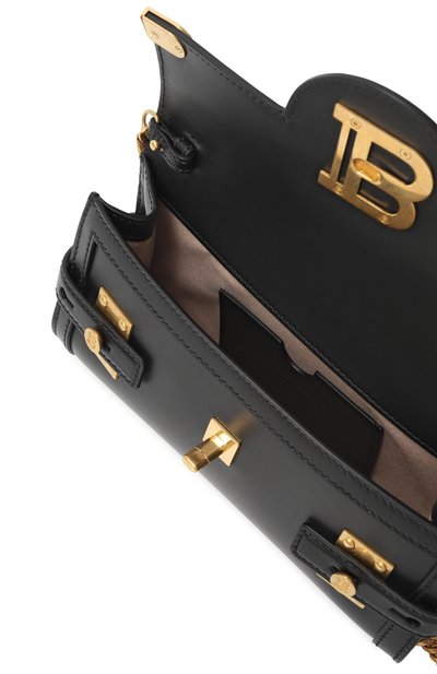 Сумка b-buzz 23 BALMAIN черного цвета по цене 148500 руб., арт. GN1LE596/LAVE, фото 5 Сумка b-buzz 23 BALMAIN, арт. GN1LE596/LAVE, фото 5