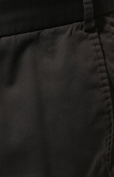 Хлопковые брюки HILTL темно-серого цвета по цене 22300 руб., арт. PEAKER S/73295/60-70, фото 5 Хлопковые брюки HILTL, арт. PEAKER S/73295/60-70, фото 5